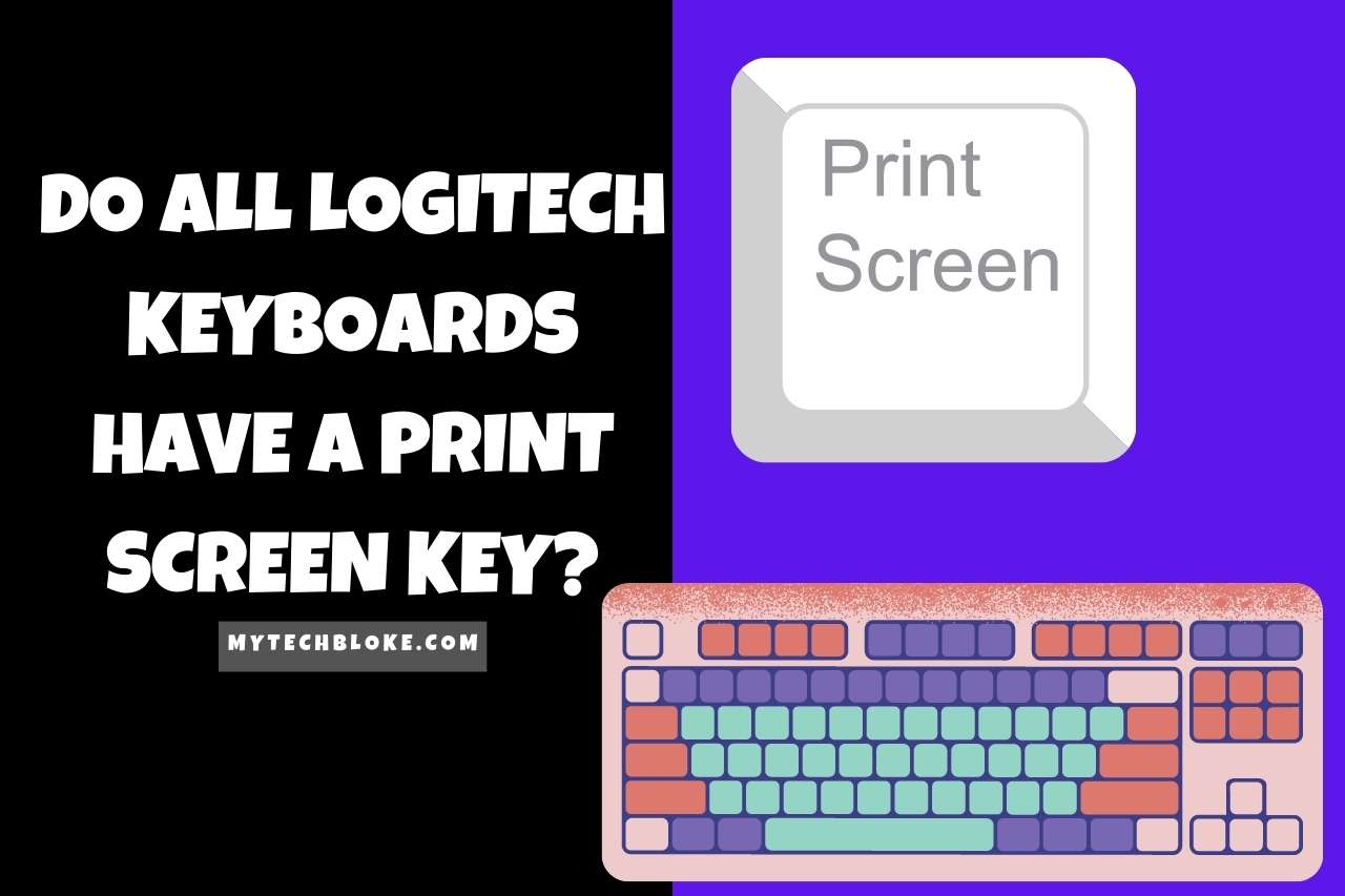 Do All Logitech Keyboards have a Print Screen Key?