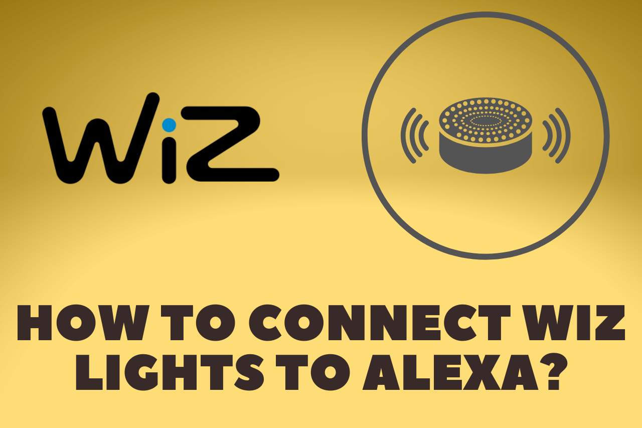 how to connect wiz lights to alexa