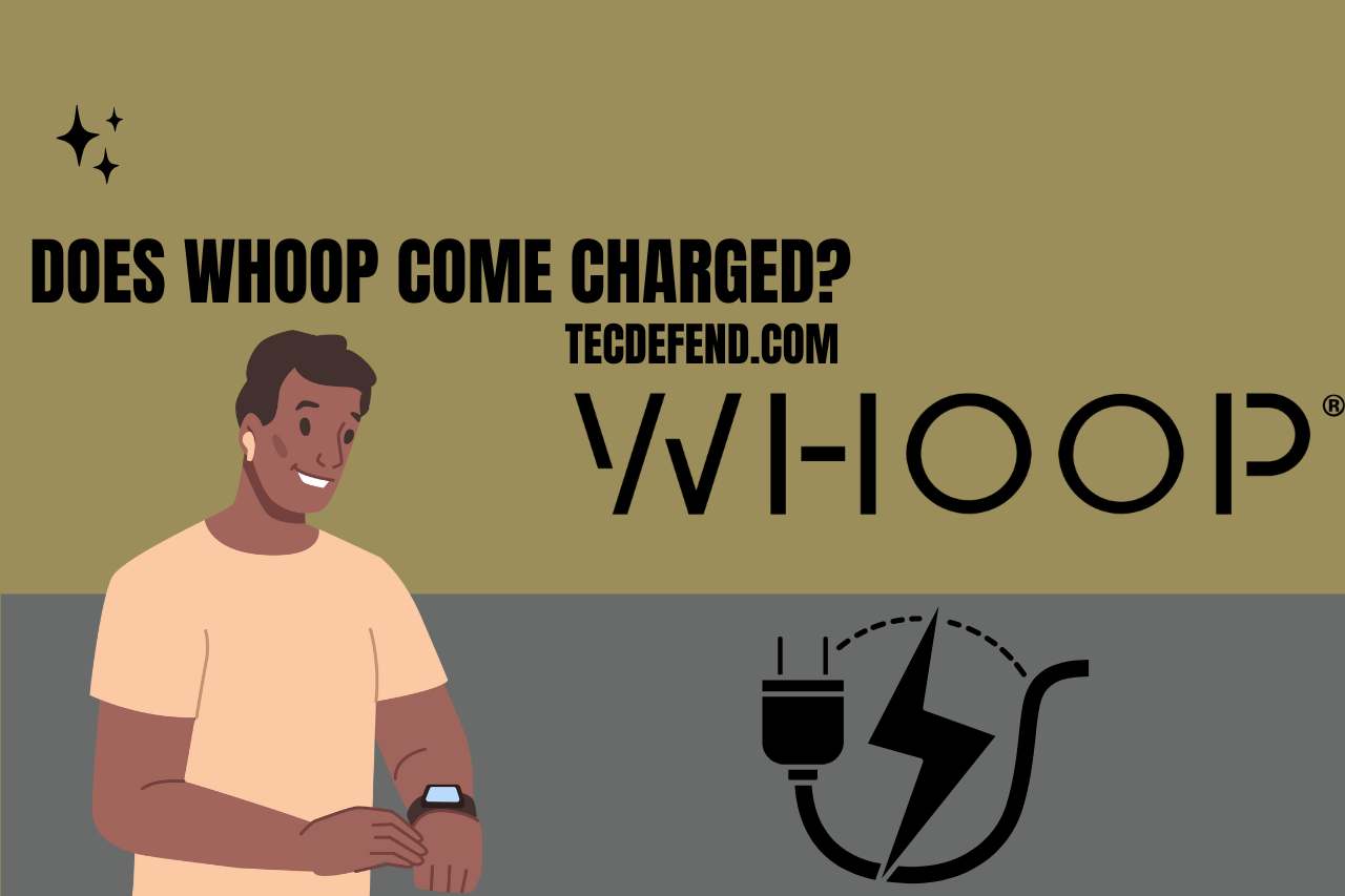 Does whoop come charged